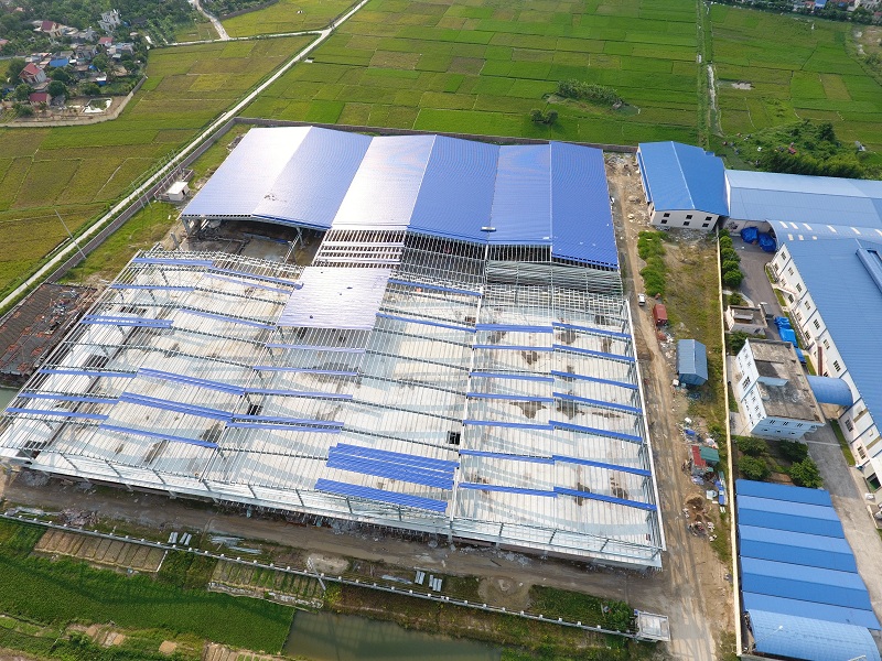 Nhà máy mới Công ty cổ phần Trung Kiên