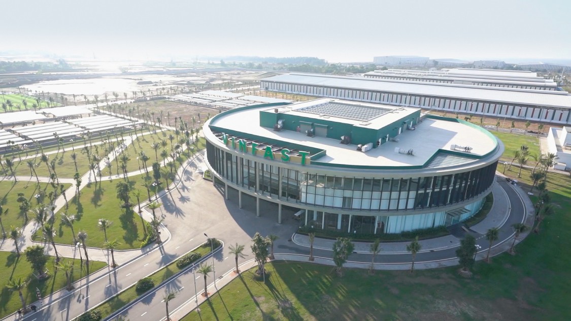 Xưởng lắp ráp và Xưởng Ebus Nhà máy sản xuất ô tô Vinfast