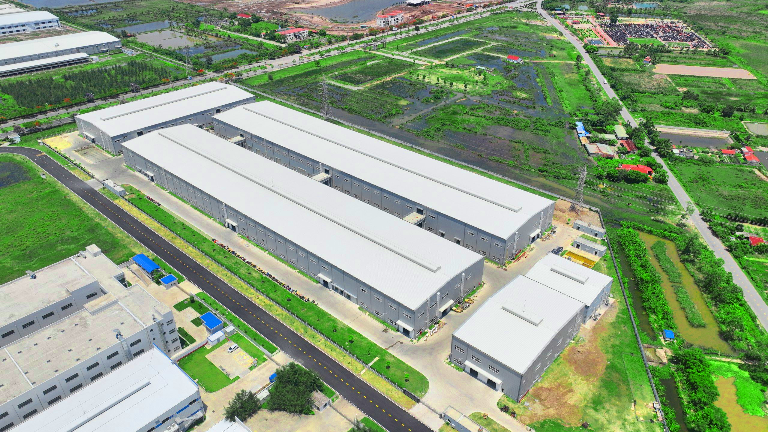 Xây Dựng Nhà Máy Công Nghệ Vật Liệu Xây Dựng JINKA – Giai Đoạn 3