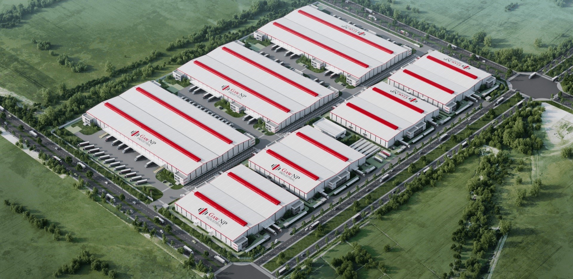 DỰ ÁN TRUNG TÂM CÔNG NGHIỆP GNP ĐỒNG VĂN III HÀ NAM – GIAI ĐOẠN NGHIỆM THU HOÀN THÀNH