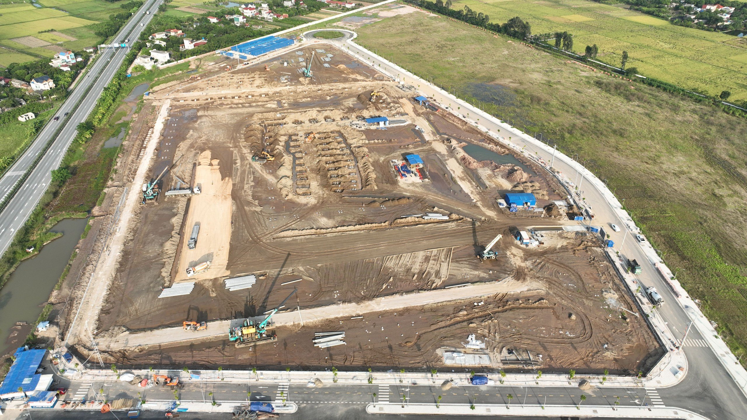 CẬP NHẬT TIẾN ĐỘ XÂY DỰNG DỰ ÁN NHÀ MÁY SNOWCOAST VIETNAM – THÁNG 10 / 2023