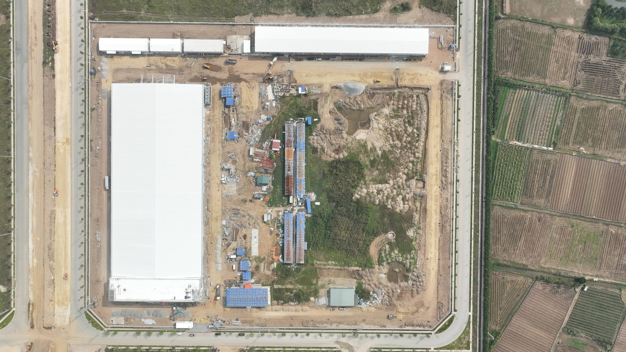 CẬP NHẬT TIẾN ĐỘ XÂY DỰNG DỰ ÁN NHÀ MÁY TSMT HÀ NAM THÁNG 10/2023