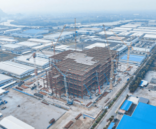 14.500 TẤN KẾT CẤU THÉP DỰ ÁN LG INNOTEK ĐÃ ĐƯỢC BÀN GIAO ĐÚNG TIẾN ĐỘ