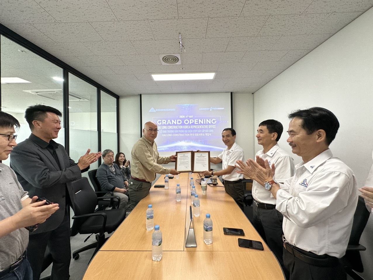 Xây Lắp Hải Long Khai Trương Văn Phòng Đại Diện Tại Hàn Quốc, Thực Hiện Hóa Mục Tiêu Đưa Sản Phẩm Kết Cấu Thép Việt Nam Ra Thế Giới.