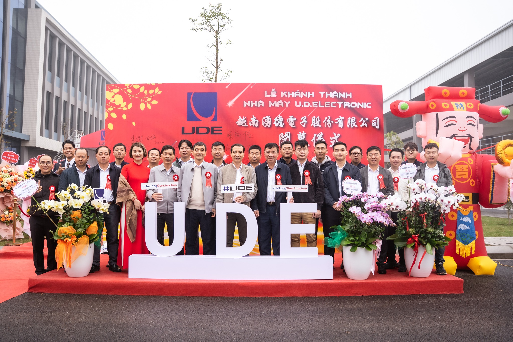 LỄ KHÁNH THÀNH NHÀ MÁY U.D.ELECTRONICS VIỆT NAM