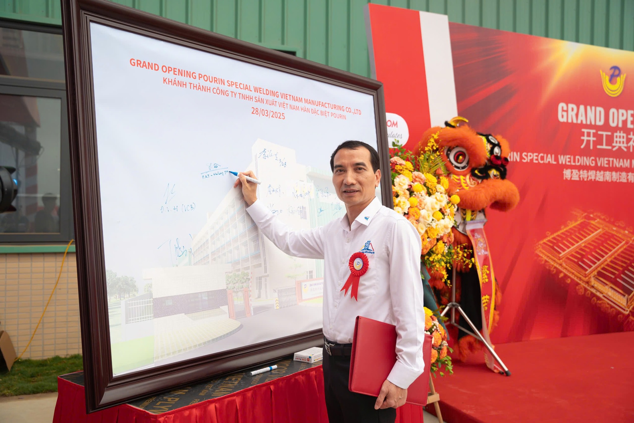 NHÀ MÁY VIỆT NAM HÀN ĐẶC BIỆT POURIN