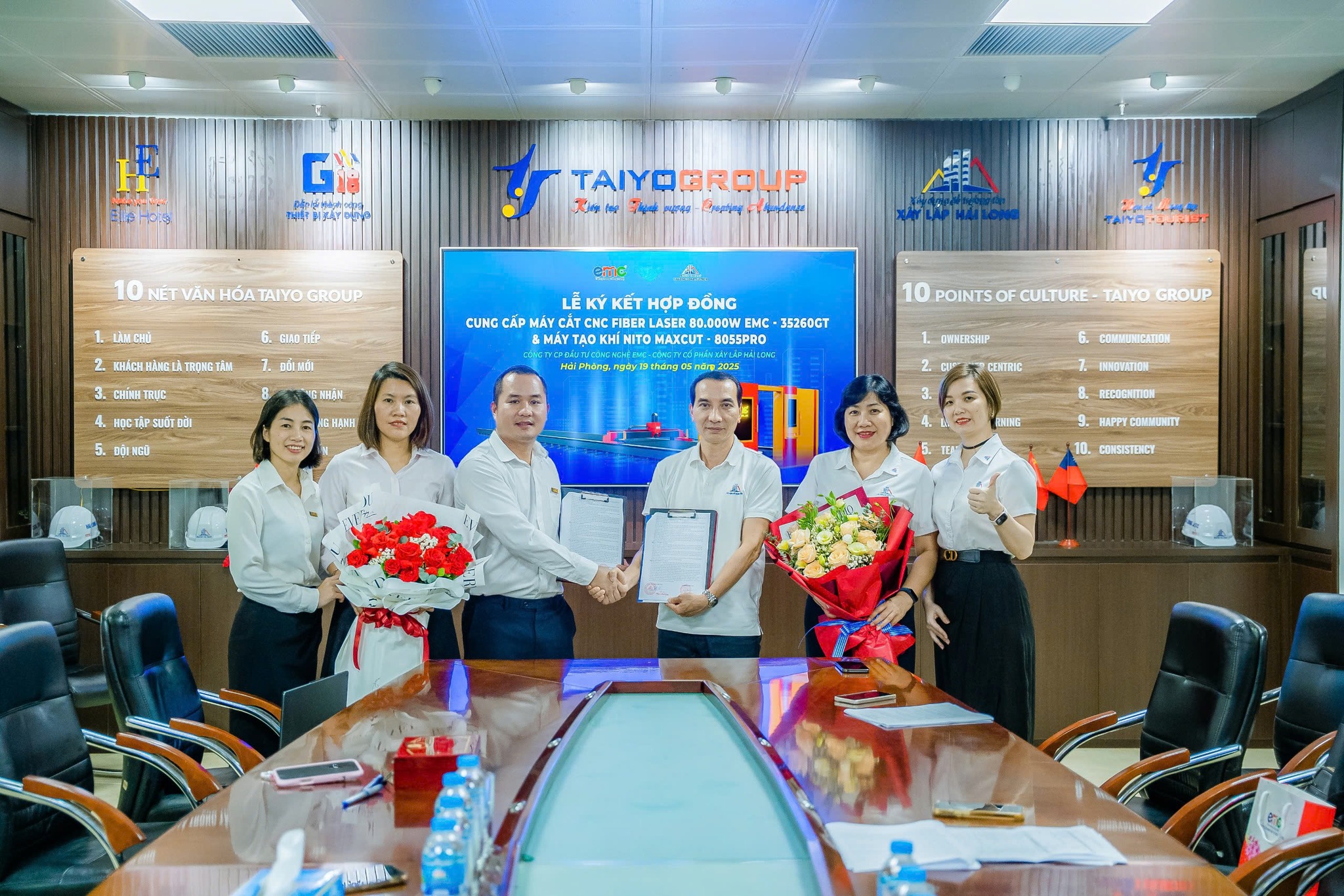 XÂY LẮP HẢI LONG TIẾP TỤC ĐẦU TƯ MÁY CẮT LASER 80.000W, NÂNG CAO NĂNG LỰC SẢN XUẤT KẾT CẤU THÉP