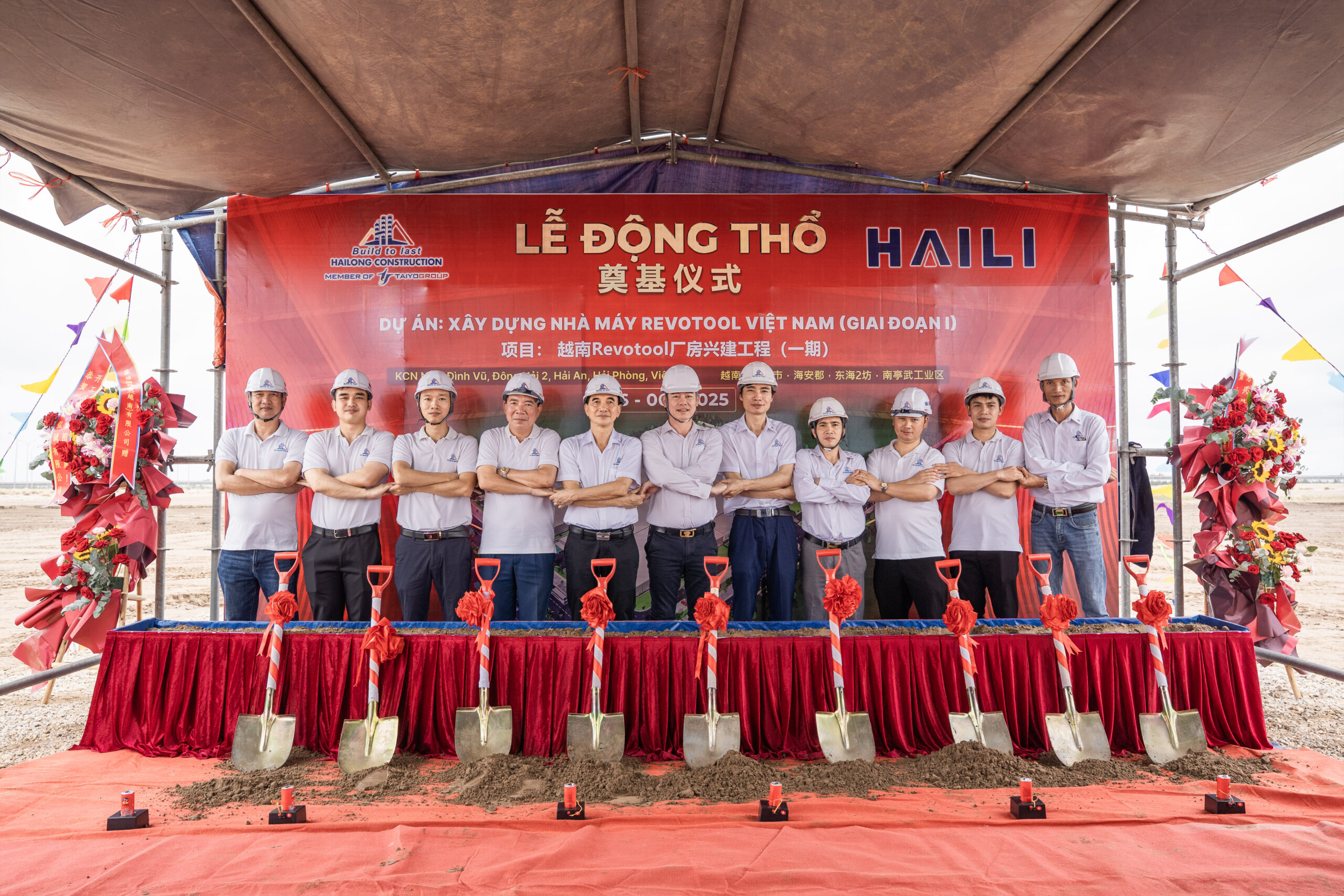 LỄ ĐỘNG THỔ DỰ ÁN REVOTOOL VIỆT NAM (GĐ1)