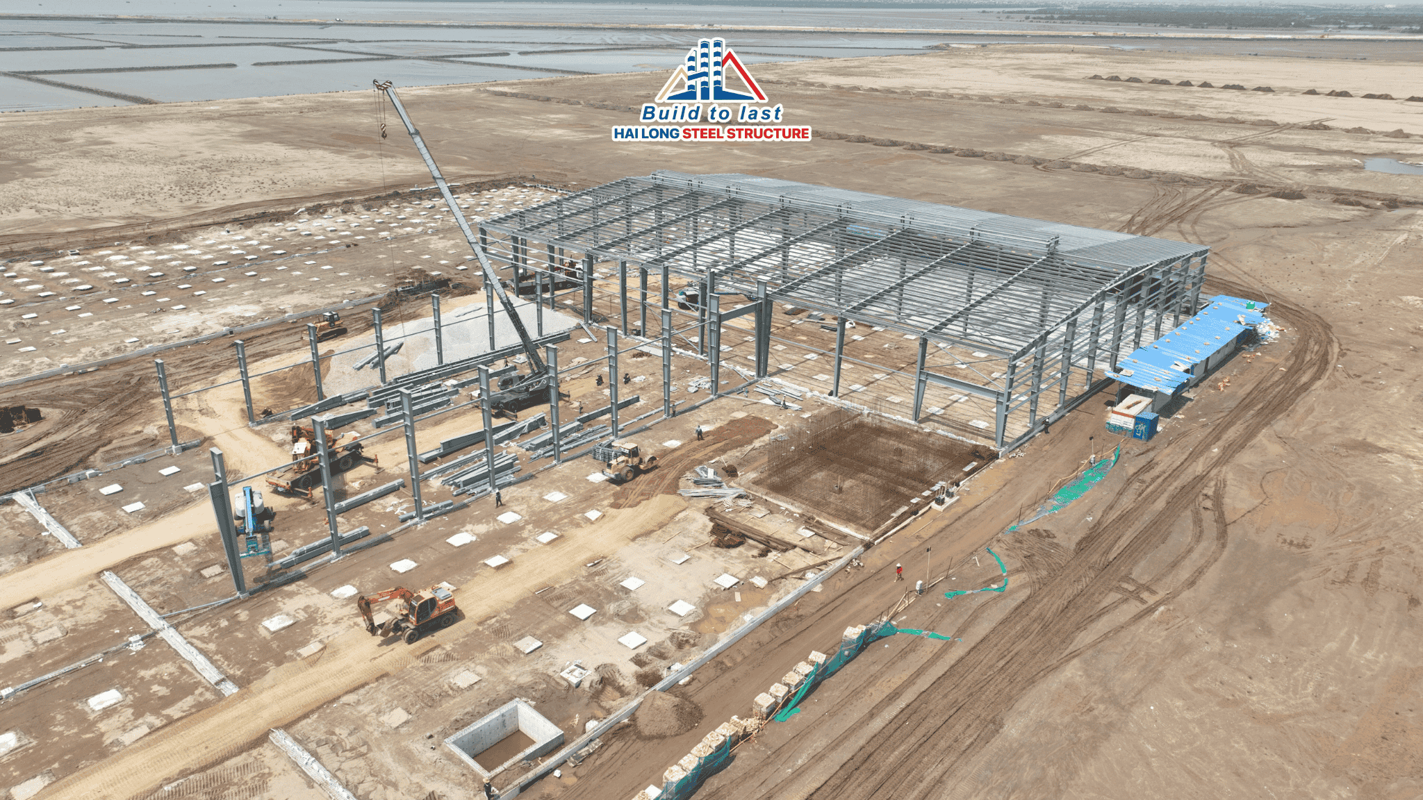 TRIỂN KHAI 1.200 TẤN KẾT CẤU THÉP HẢI LONG TẠI DỰ ÁN DUMEI VIỆT NAM