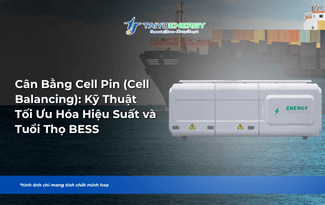 CÂN BẰNG CELL PIN: KỸ THUẬT TỐI ƯU HÓA HIỆU SUẤT VÀ TUỔI THỌ BESS